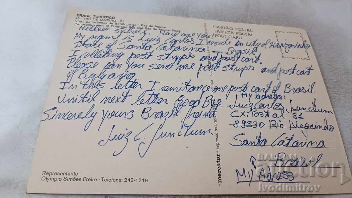 Π Κ Ρίο ντε Τζανέιρο Πανοραμική Θέα Μποταφόγκο με τιμή 0.85 BGN | € 0.43