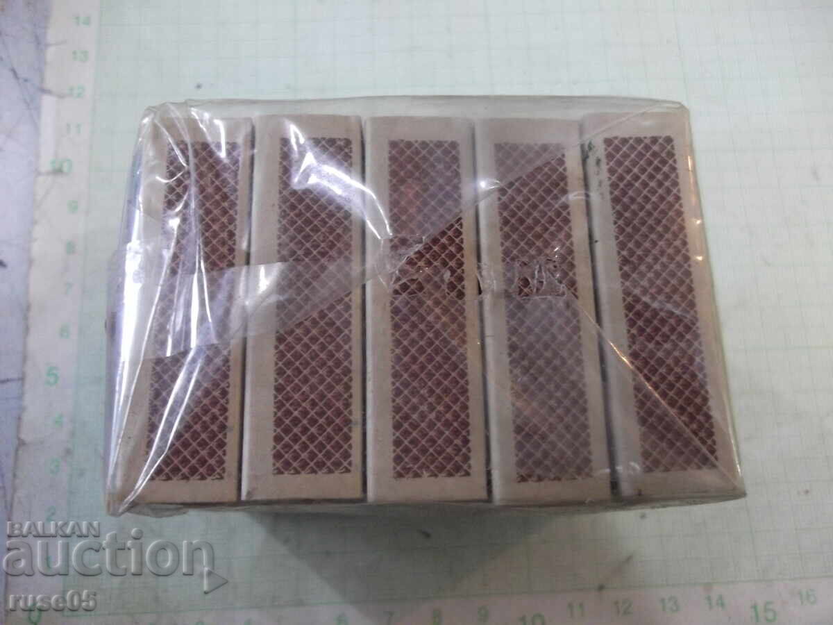 Licitație Lot de 10 bucăți de chibrituri "ZEBRA" noi