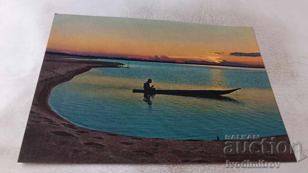 Postcard Rio das Mortes State of Goias 1973