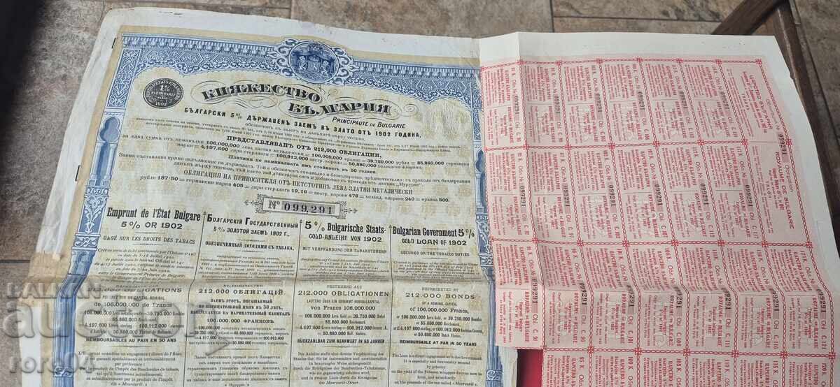 BOND - PRINCIPALITY OF BULGARIA