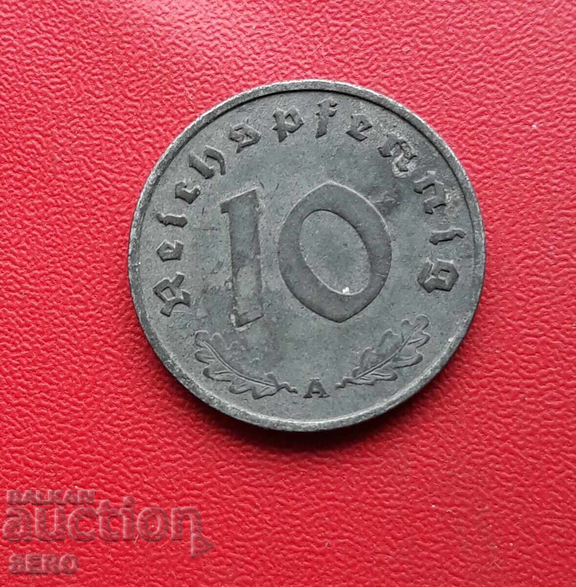 Germany - Third Reich - 10 Pfennig 1940 A - Berlin with price 1.51 BGN | € 0.77