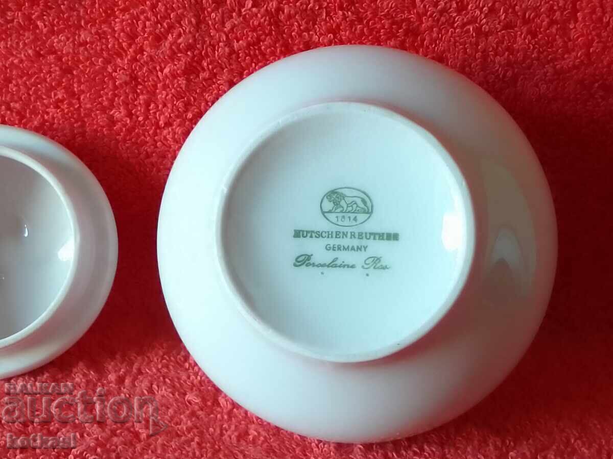 Стара порцеланова купа захарница Hutschenreuter  GERMANY - 5