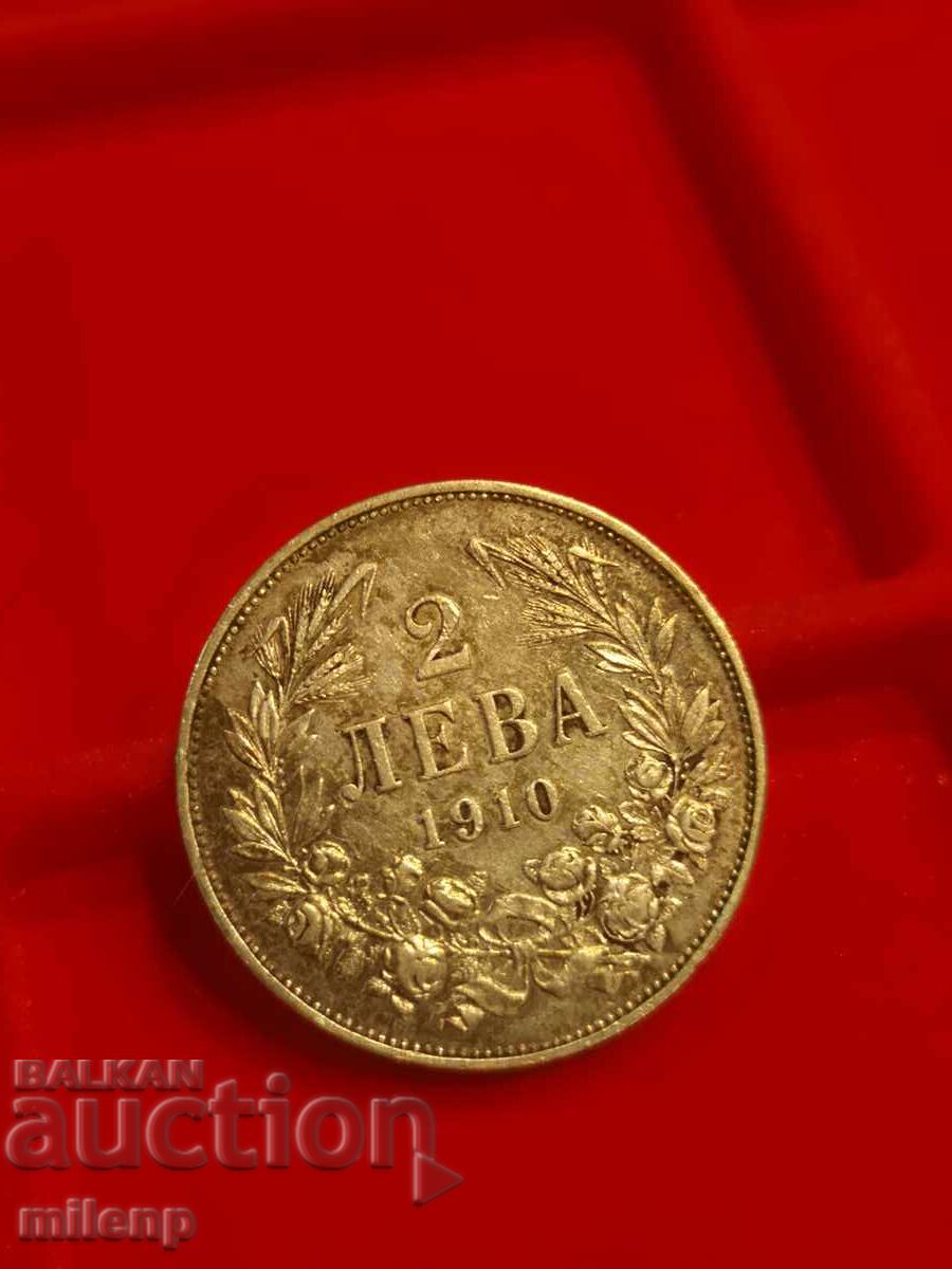 2 Leva 1910, Patina 2 Leva 1910, Patina