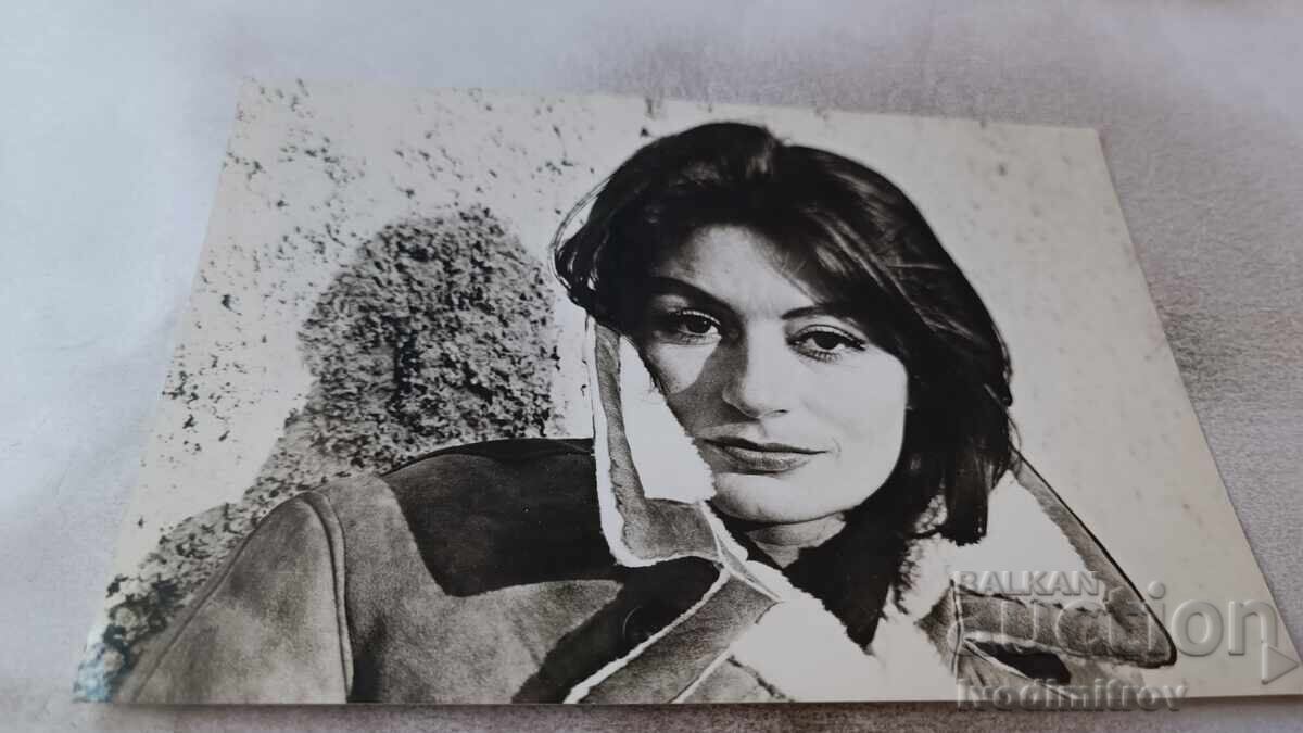 Postcard Anouk Aimee