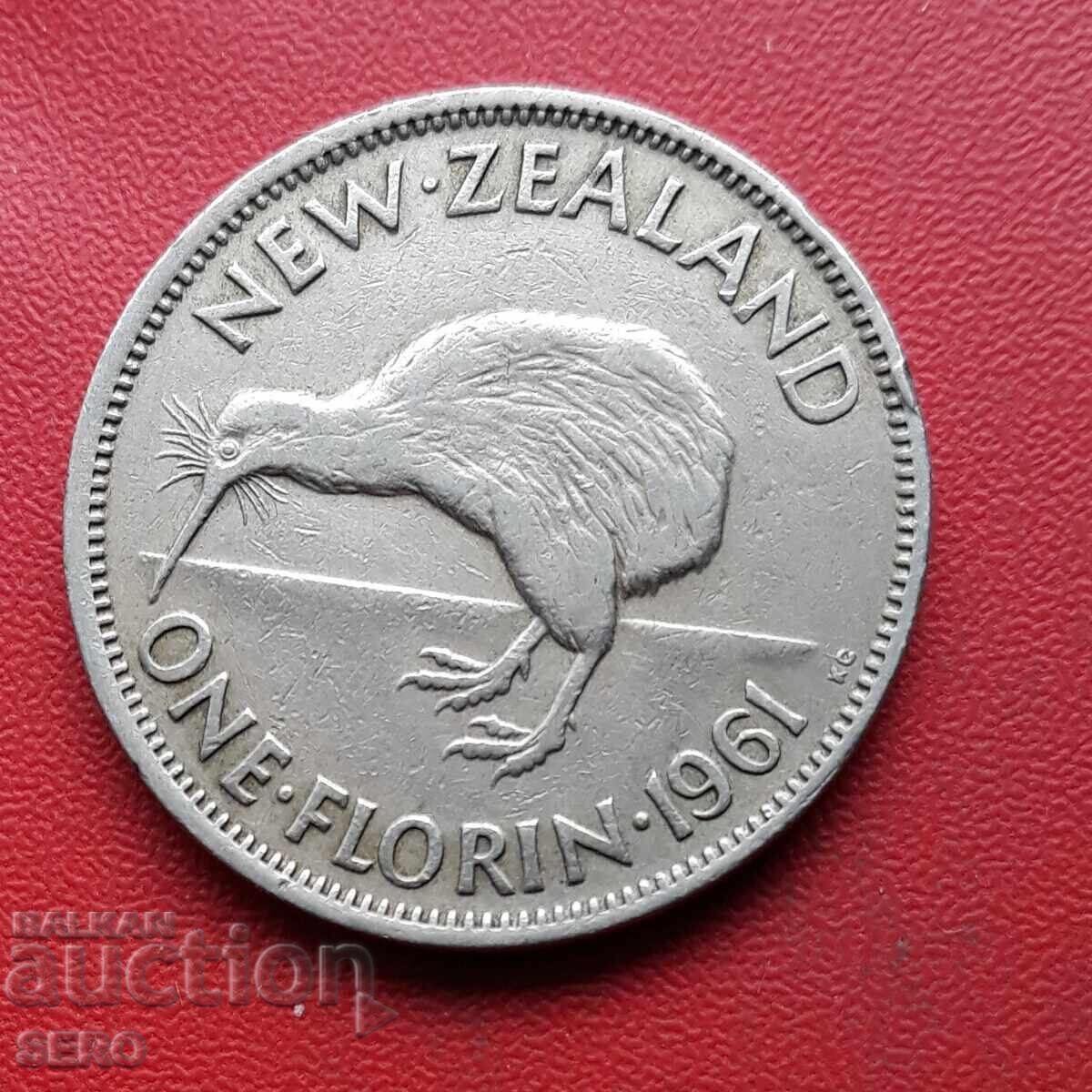 New Zealand - 1 Florin 1961 New Zealand - 1 Florin 1961