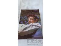 Postcard Jean Paul Belmondo