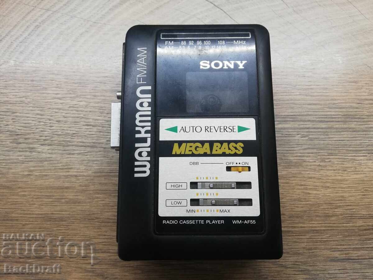 СТАР РЕТРО КАСЕТОФОН УОКМЕН WALKMAN JAPAN SONY WM-AF55 СТАР РЕТРО КАСЕТОФОН УОКМЕН WALKMAN JAPAN SONY WM-AF55