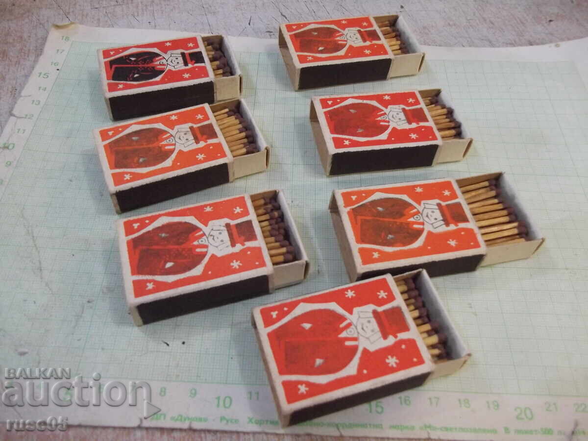 Licitație Lot de 7 buc. chibrituri