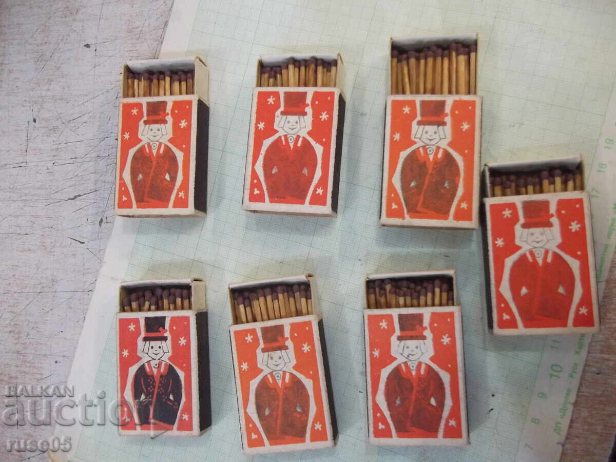 Livrarea Lot de 7 buc. chibrituri