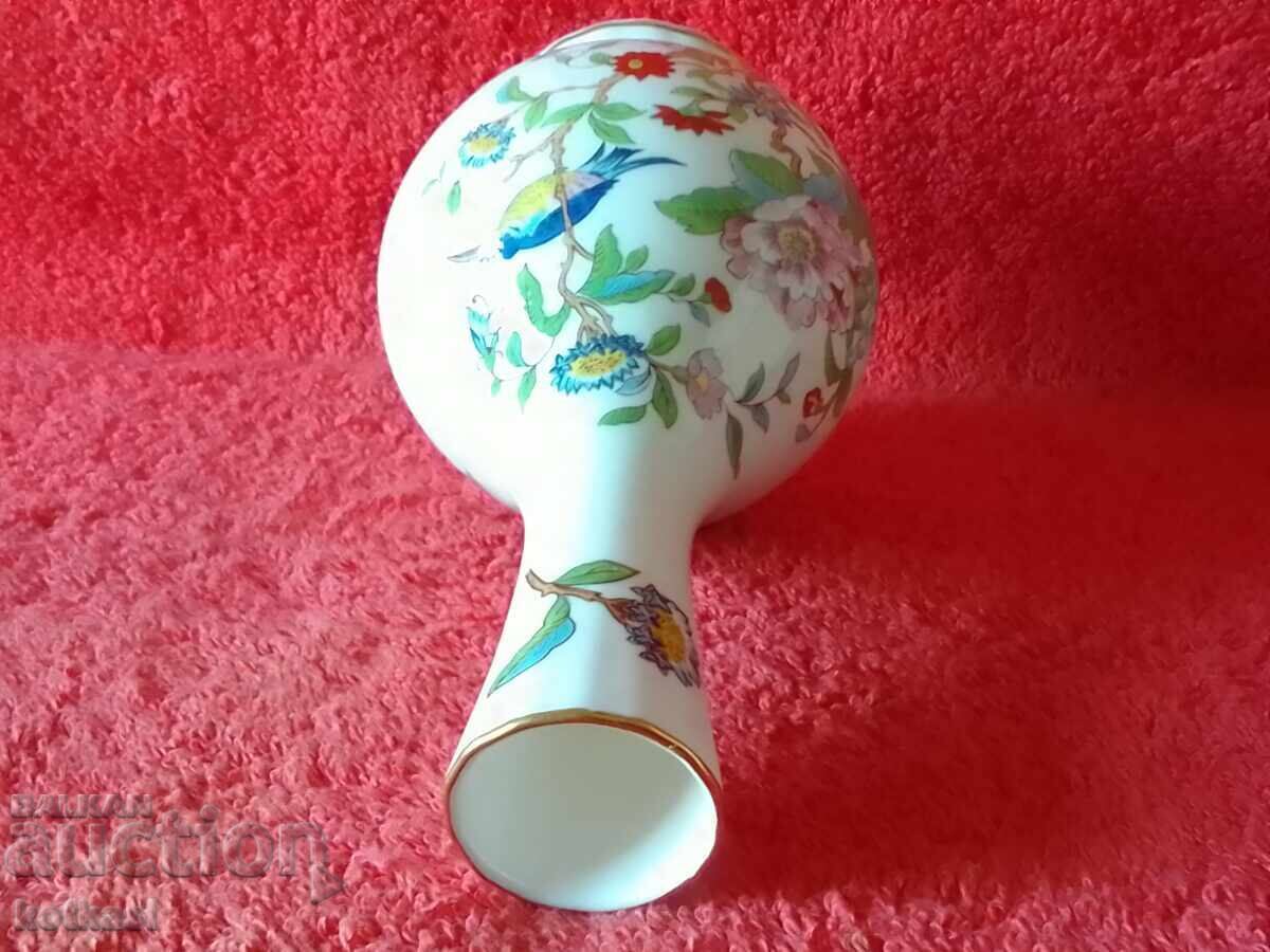 Vază din porțelan frumos ENGLAND AYNSLEY aurită - 6 Vază din porțelan frumos ENGLAND AYNSLEY aurită - 6