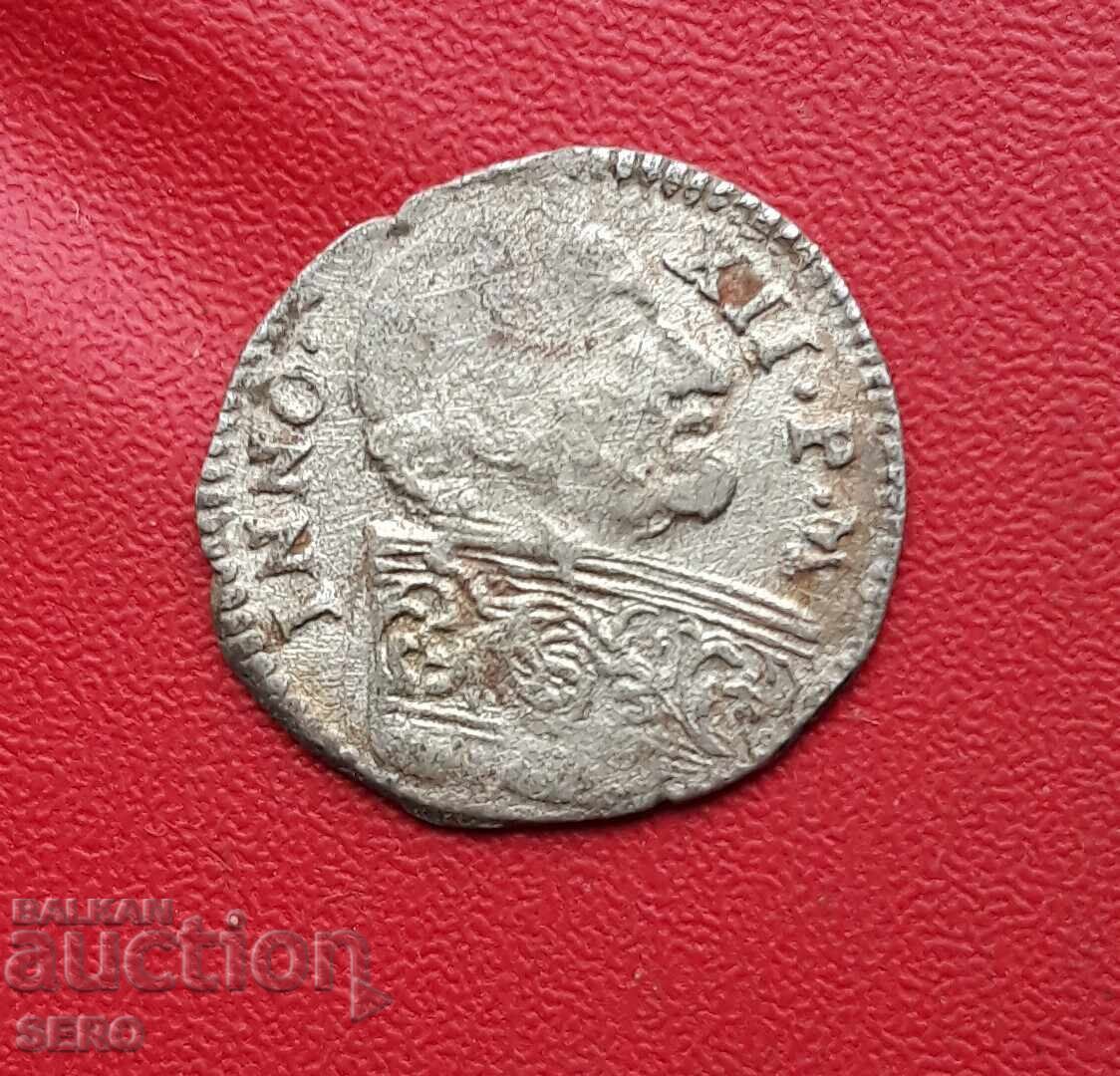 Vatican-Bologna-Innocent XII-2 Bolognino-Silver Vatican-Bologna-Innocent XII-2 Bolognino-Silver