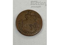 Russia 2 Kopeks 1758 - Empress Elizabeth I