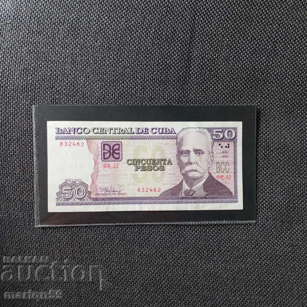 Cuba Excelentă 50 pesos 2020 Cuba Excelentă 50 pesos 2020