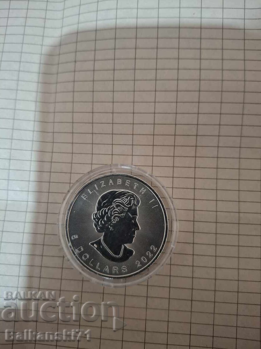 Δημοπρασία 1 oz ασημένιο Κάναδικο Σφενδάμι 2022 Canada Δημοπρασία 1 oz ασημένιο Κάναδικο Σφενδάμι 2022 Canada