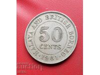 British Borneo and Malaya - 50 Cents 1961