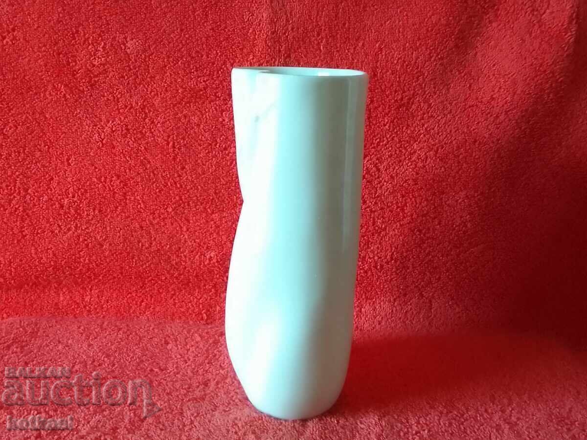 Delivery of Old White Porcelain Vase Germany Meissen Meissen