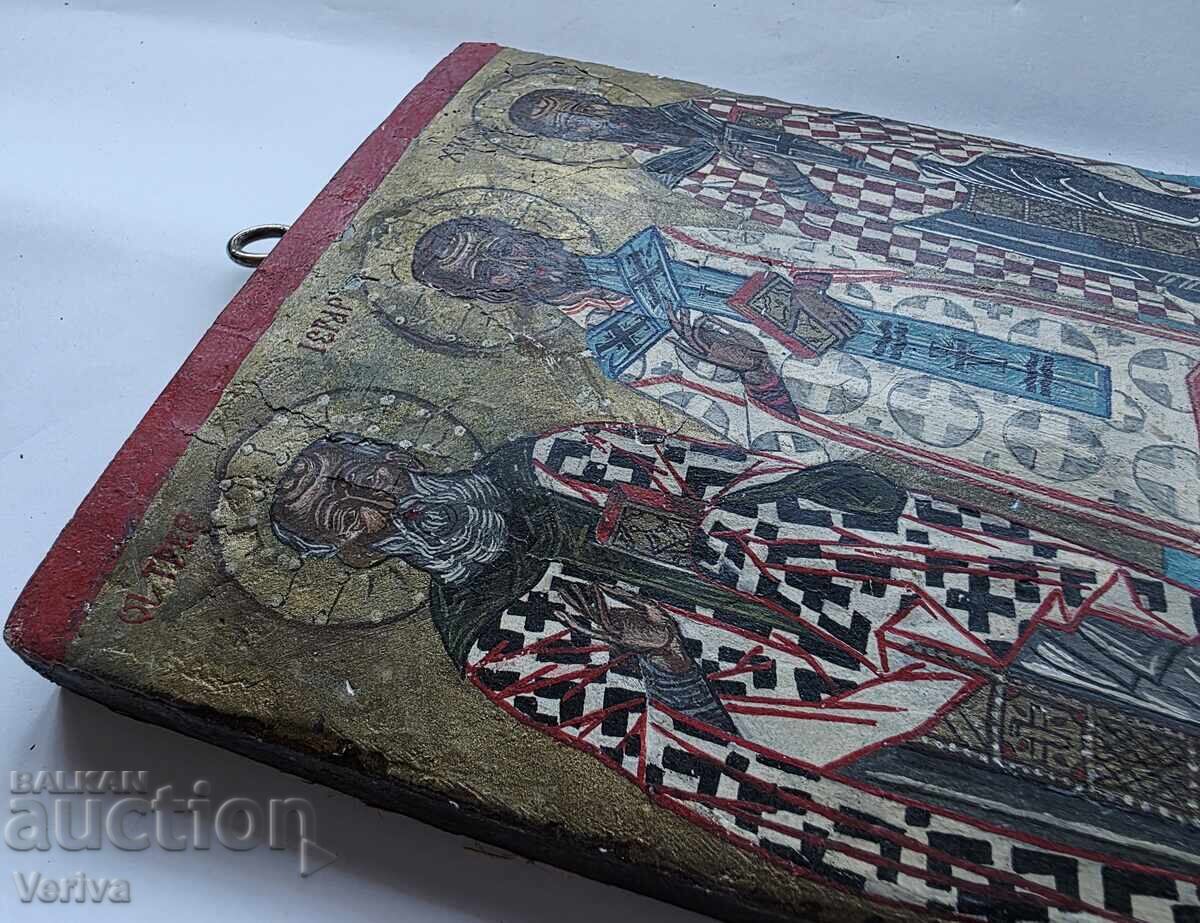 OLD RUSSIAN ICON, EARLY 20TH CENTURY - 5 OLD RUSSIAN ICON, EARLY 20TH CENTURY - 5