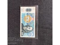 Czechoslovakia - 20 Korun 1988