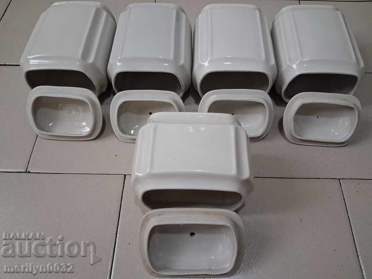 Set de porțelan bulgăresc, 5 piese, porțelan pentru condimente, R.P.B - 5