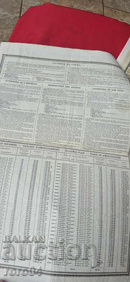 BOND - PRINCIPALITY OF BULGARIA - 5