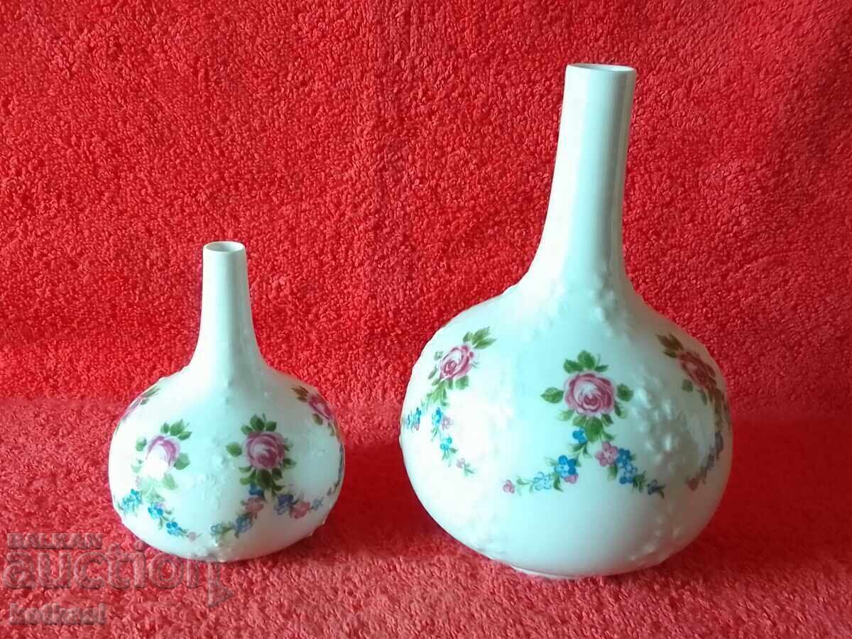 Lot două Vaze de Porțelan WALENDORF Germania, cu relief cu preț 135.50 BGN | € 69.28