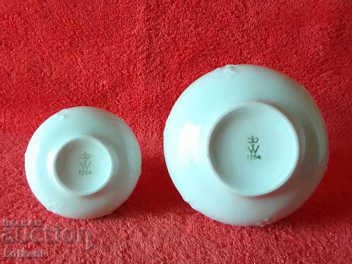 Lot dve πορσελάνινες vazi WALENDORF Germany ανάγλυφο - 5 Lot dve πορσελάνινες vazi WALENDORF Germany ανάγλυφο - 5