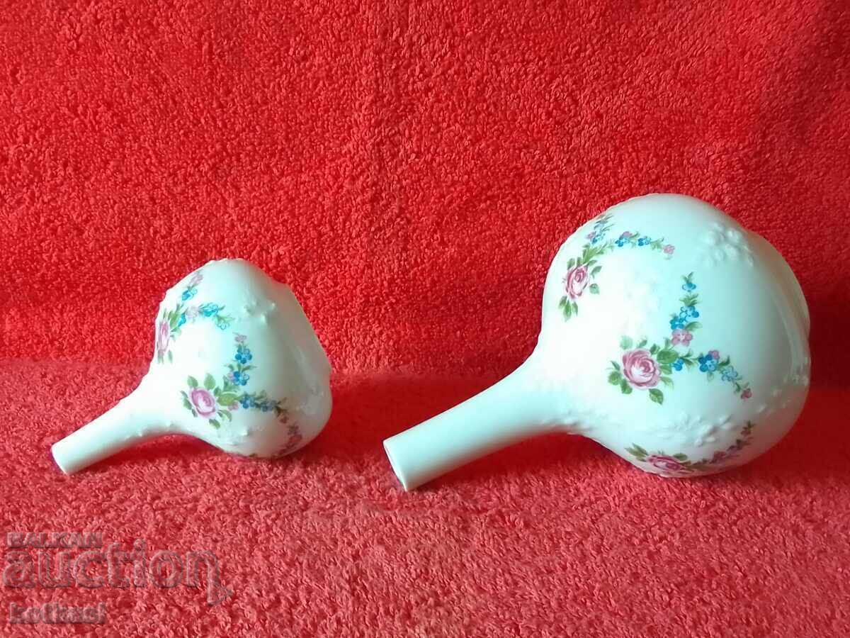Lot două Vaze de Porțelan WALENDORF Germania, cu relief - 6