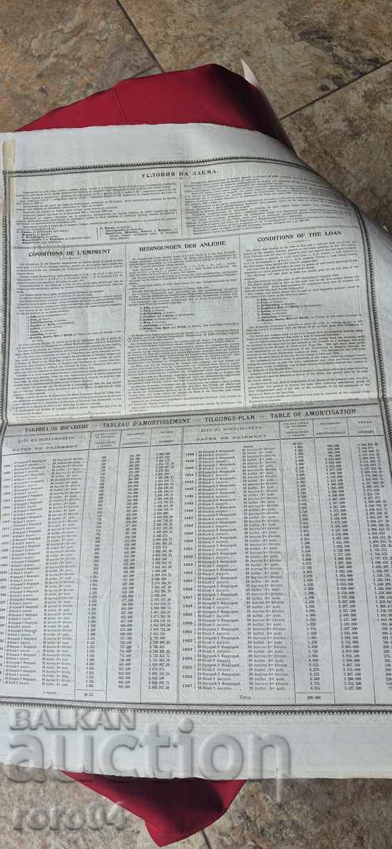 BOND - PRINCIPALITY OF BULGARIA - 5