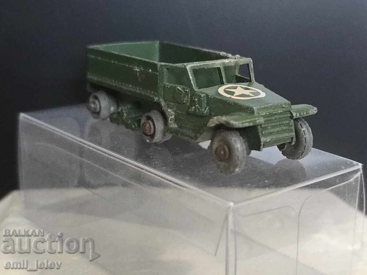 Auction  Matchbox LESNEY 49A Army Half Truck Personnel Carrier 1958
