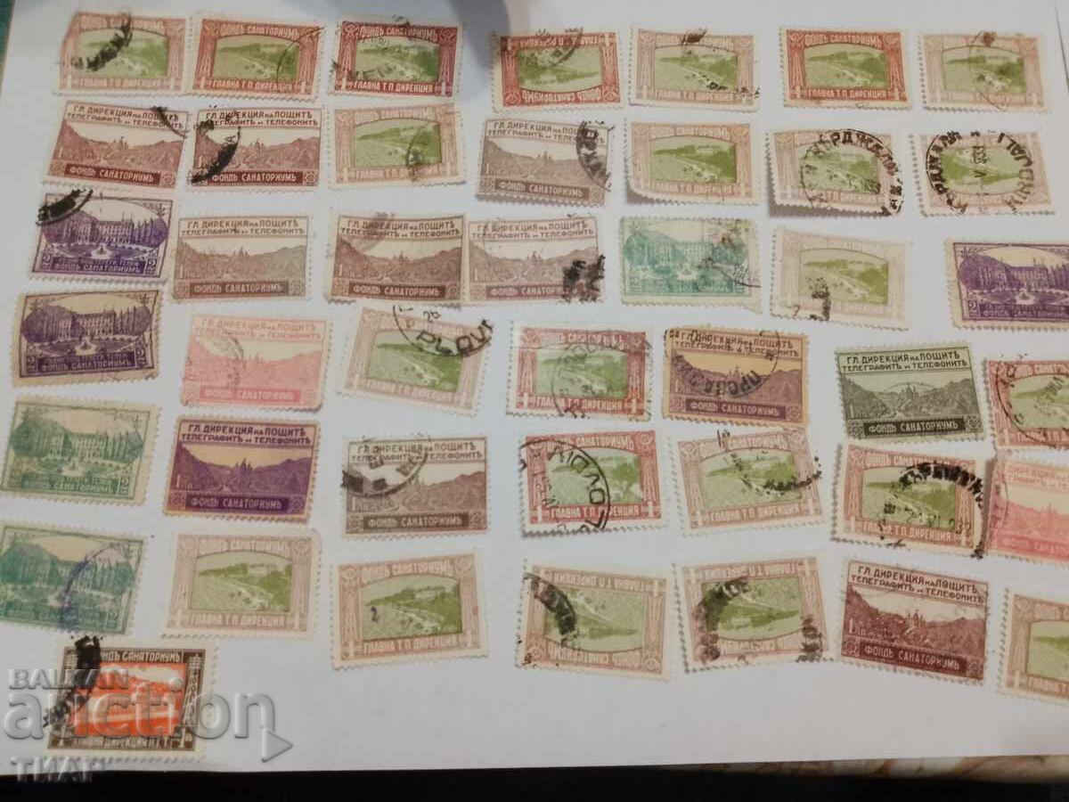 Postage stamps fund sanatorium - 0.01 st