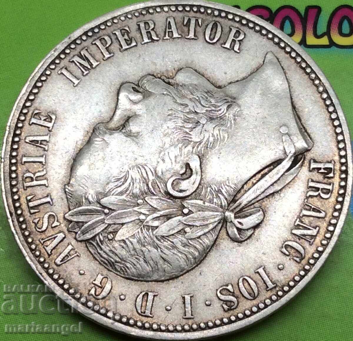 Livrarea Ungaria 1 Florin 1886 Franz Joseph I Argint Livrarea Ungaria 1 Florin 1886 Franz Joseph I Argint