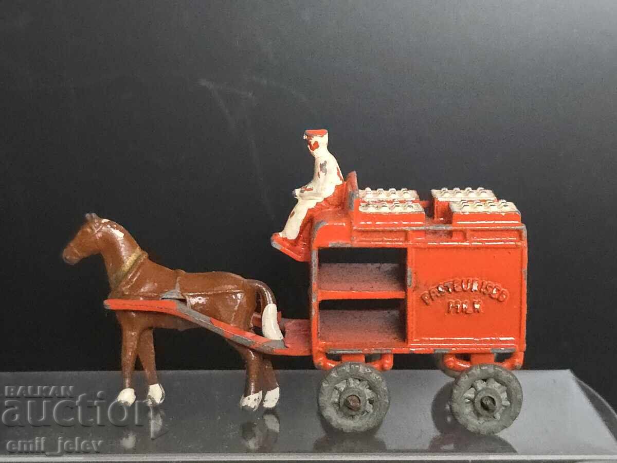 Matchbox LESNEY 7A Horse Drawn Milk Float 1954-1960 with price 26.99 BGN | € 13.80 Matchbox LESNEY 7A Horse Drawn Milk Float 1954-1960 with price 26.99 BGN | € 13.80