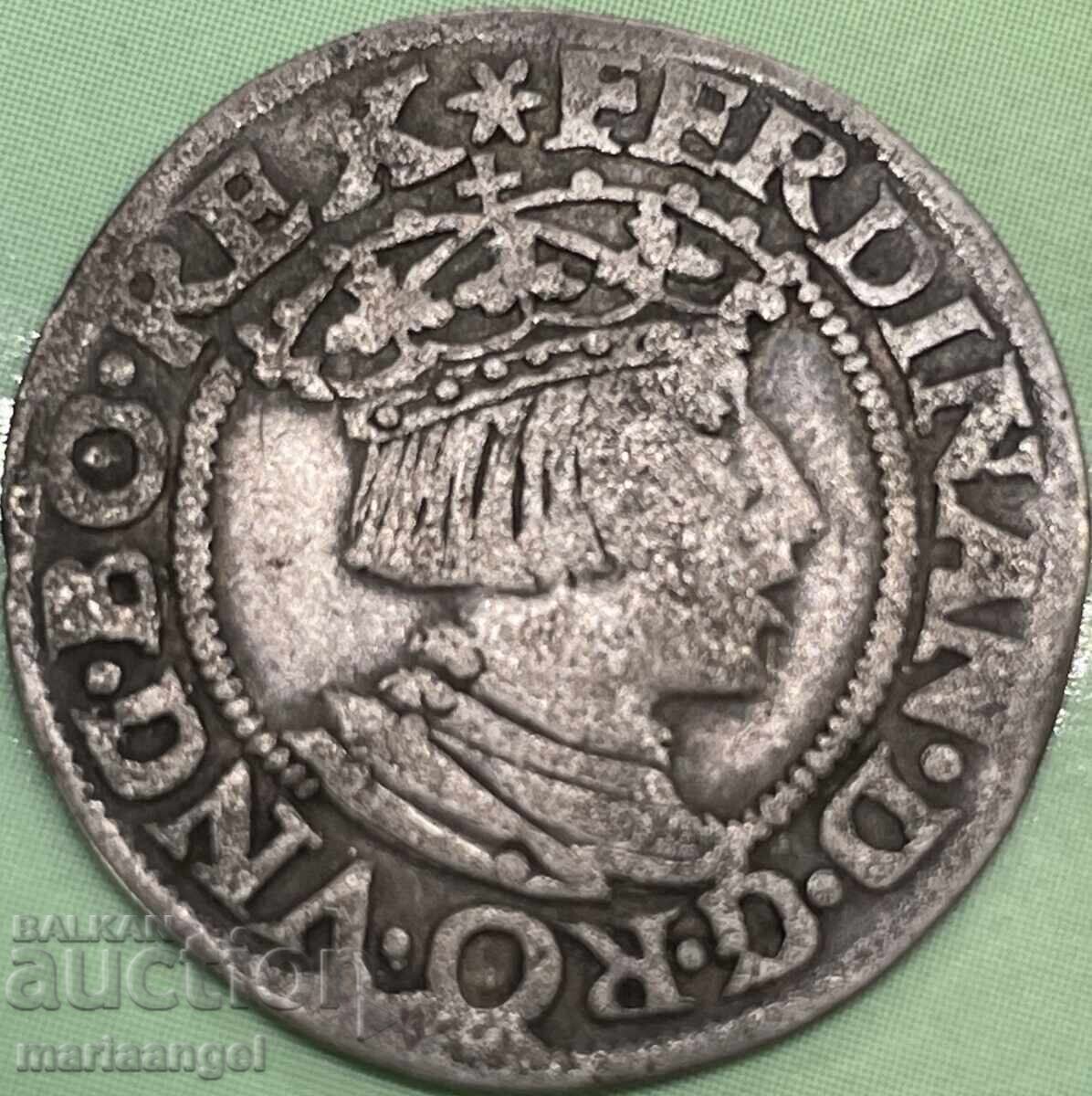 Austria 3 Kreuzer 1549 Ferdinand silver with price 135.00 BGN | € 69.02