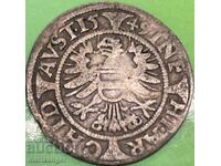 Austria 3 Kreuzer 1549 Ferdinand silver