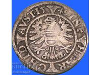 Austria 3 Kreuzer 1549 Ferdinand silver