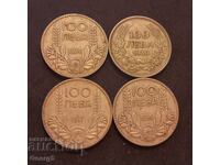 100 λέβα 1930, 34 και 37 godina
