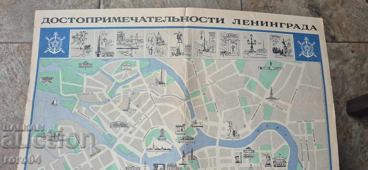 Auction  LENINGRAD - MAP