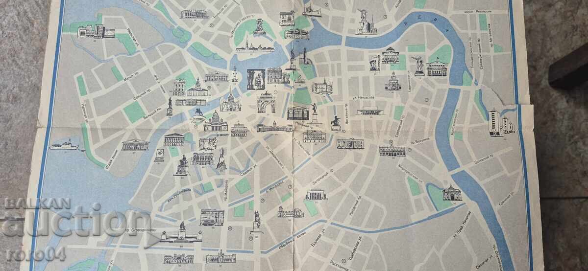 Delivery of LENINGRAD - MAP