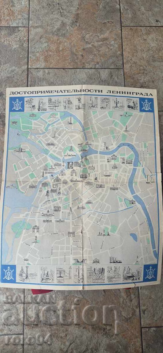 LENINGRAD - MAP