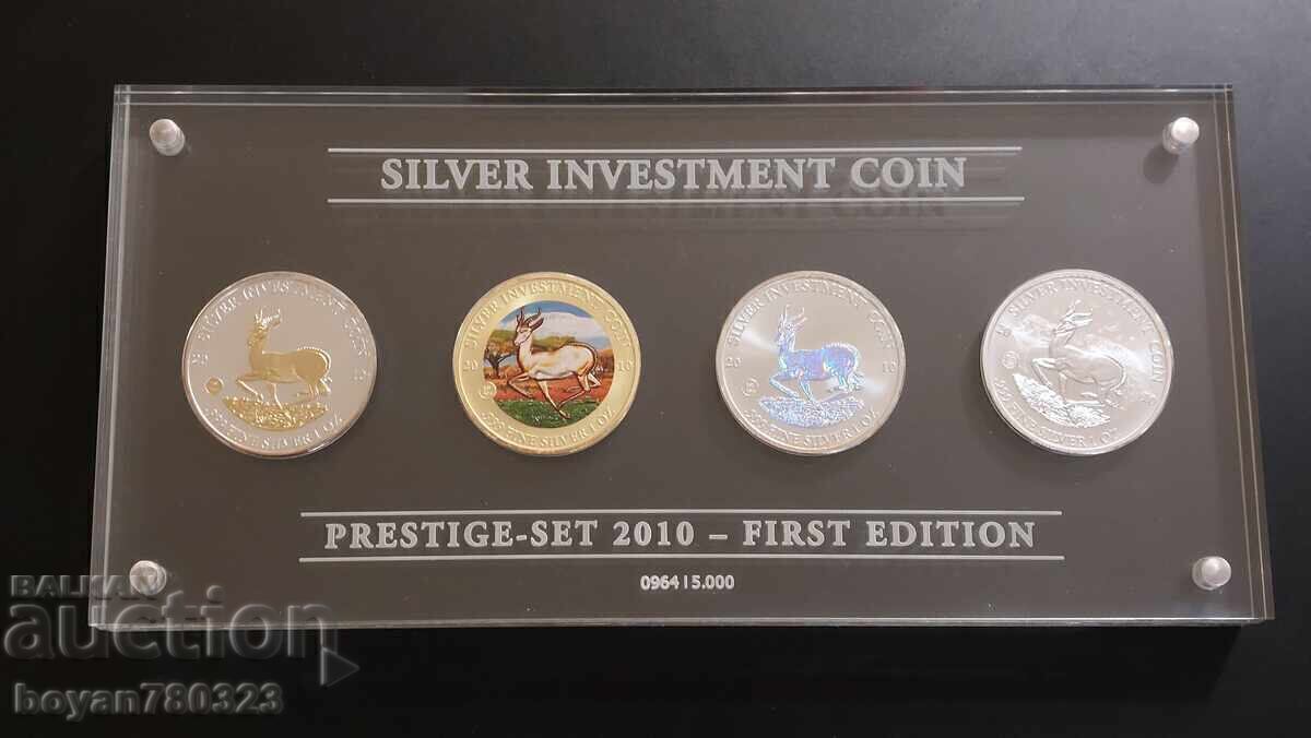 Silver prestige set Malawi 2010