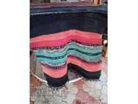 Covoar de casă țesut manual. Bumbac Dimensiune 070x2,80m