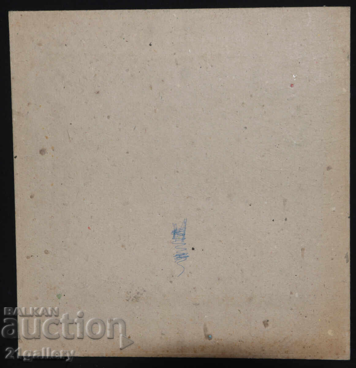 Auction  Old watercolor painting landscape