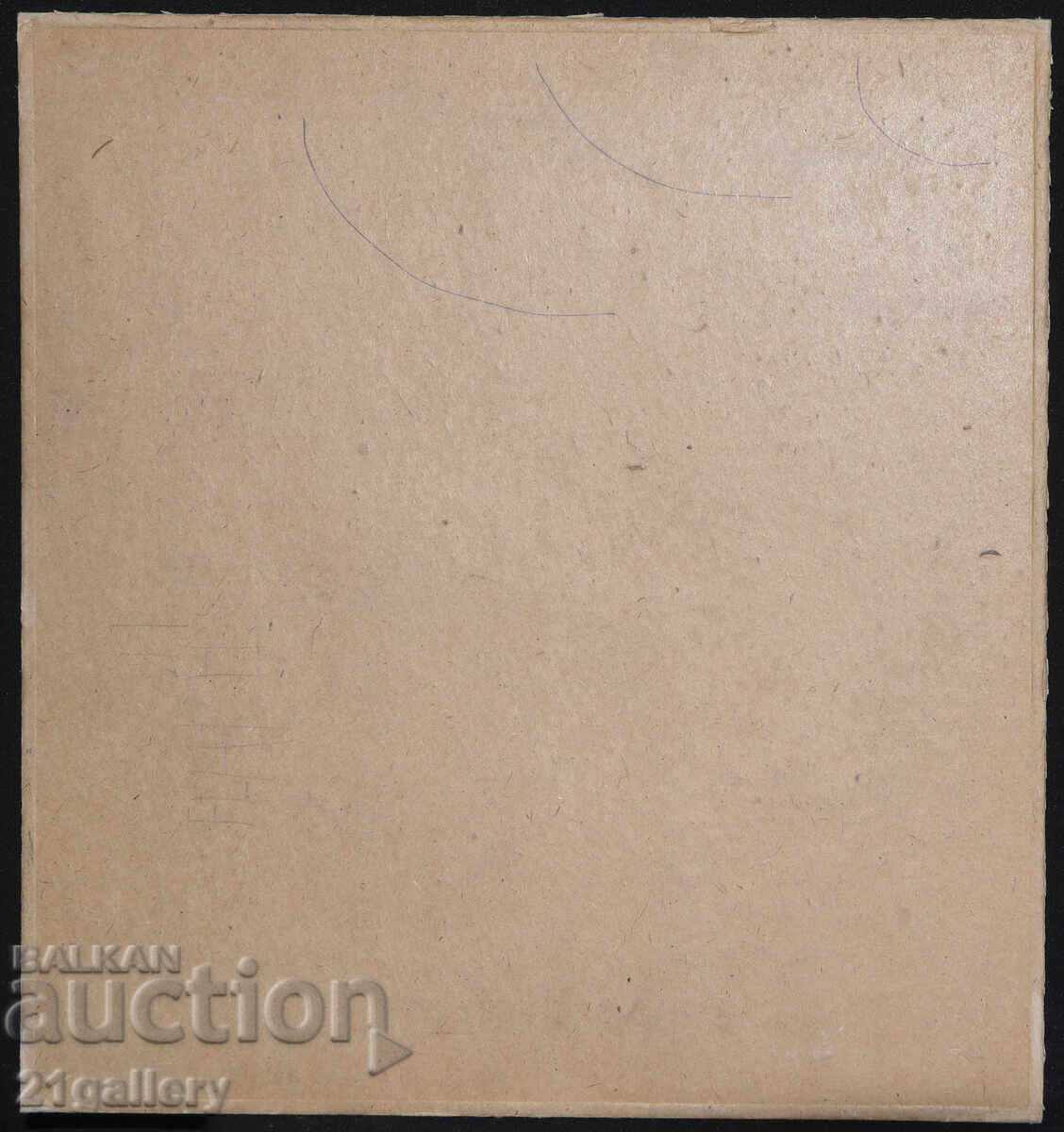 Стара картина акварел пейзаж - 7 Стара картина акварел пейзаж - 7