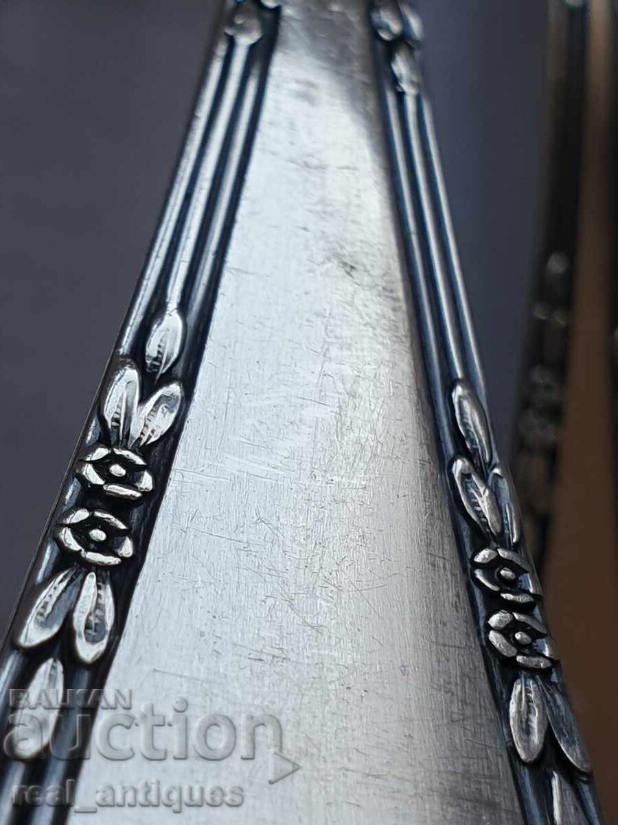 Set of silver plated utensils - 6 Set of silver plated utensils - 6