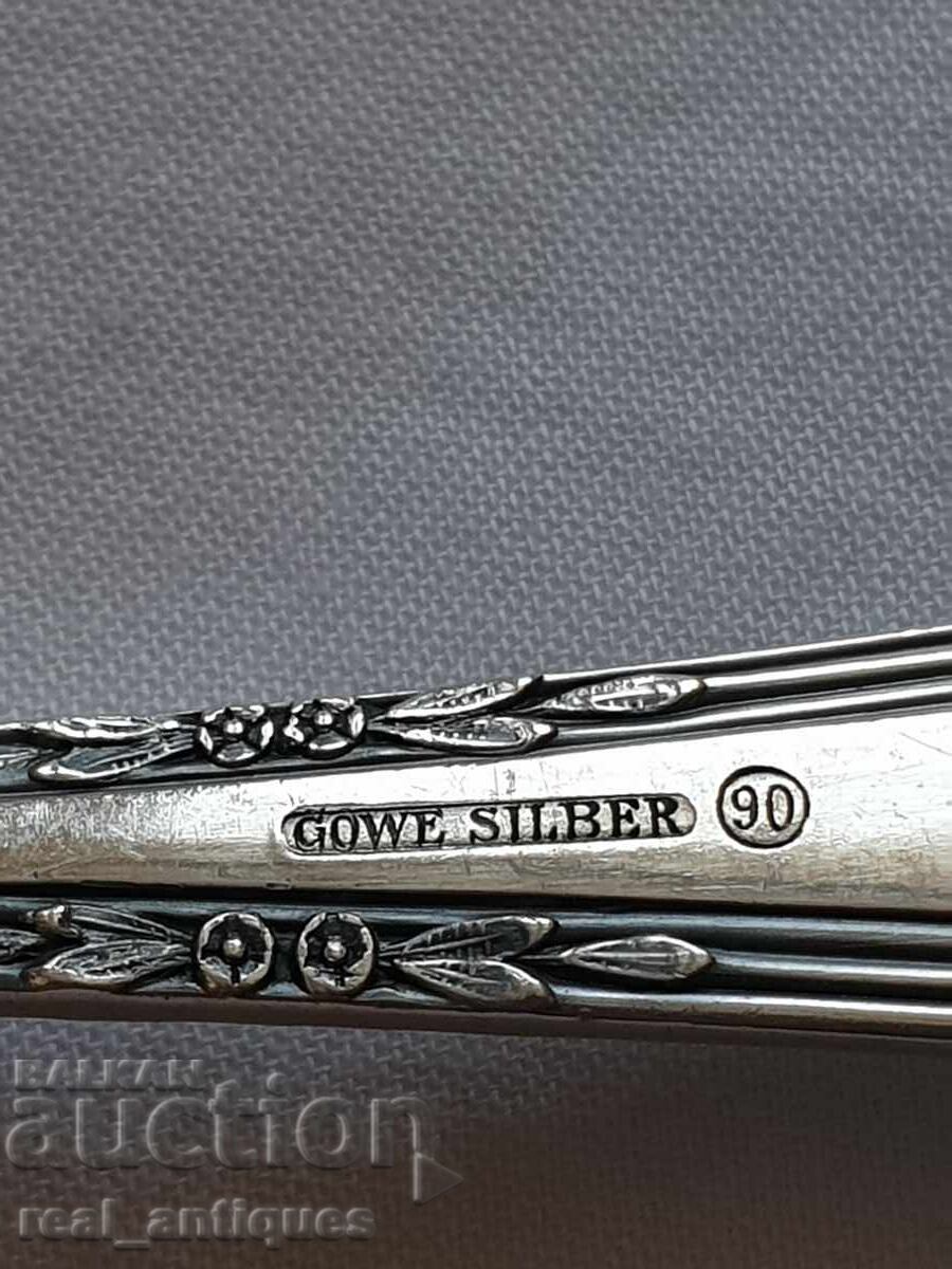 Set of silver plated utensils - 7 Set of silver plated utensils - 7