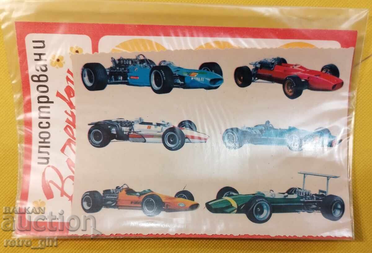 Old water decals for cars