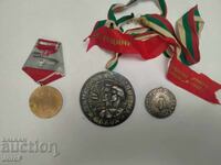 Lot de trei medalii