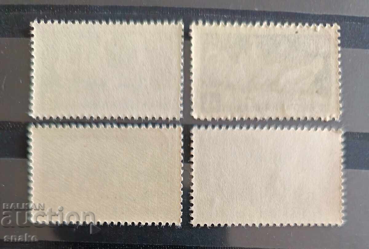 Bulgaria 1955. BK 967/70 with price 2.30 BGN | € 1.18 Bulgaria 1955. BK 967/70 with price 2.30 BGN | € 1.18