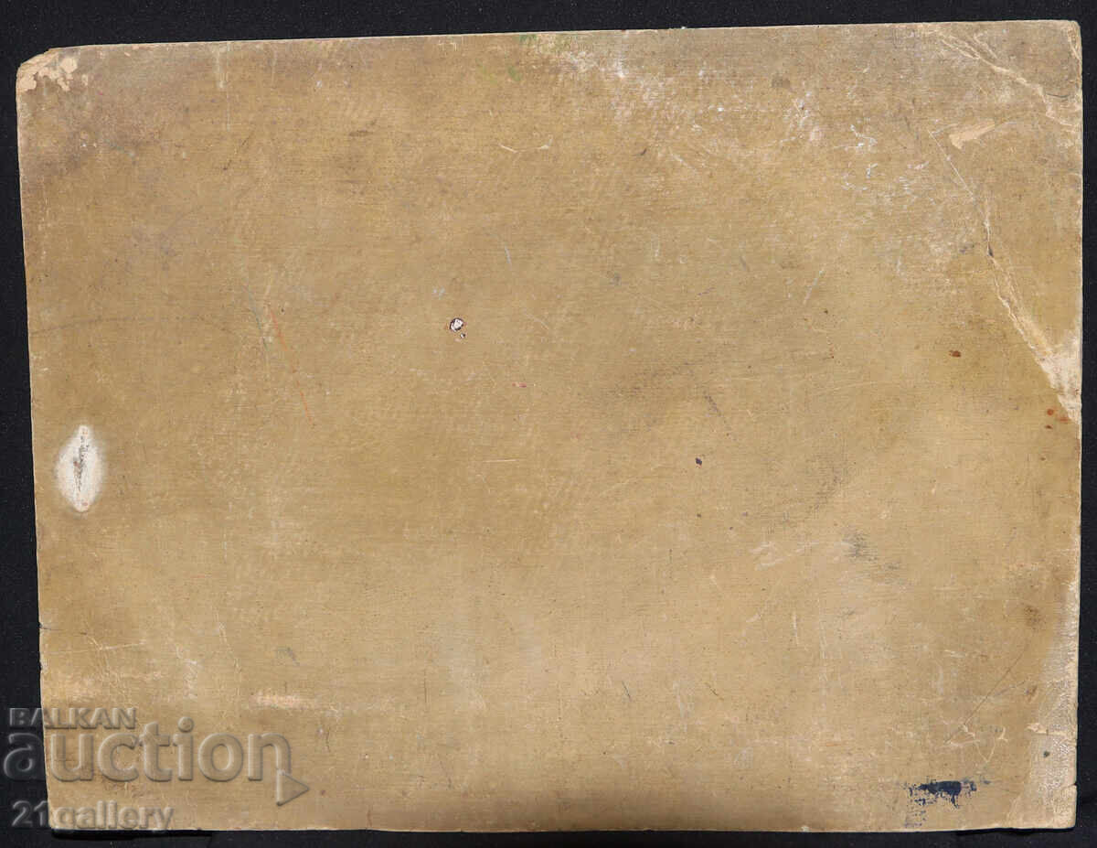 Old oil painting, landscape 1954 - 7