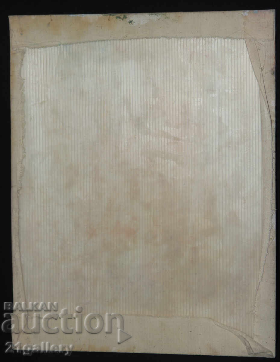 Oil painting, still life with flowers, 1991 - 7